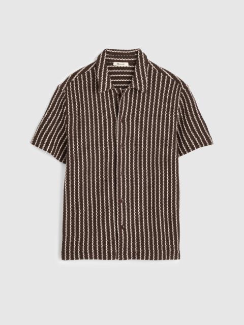 Madewell Textured-Knit Short-Sleeve Shirt