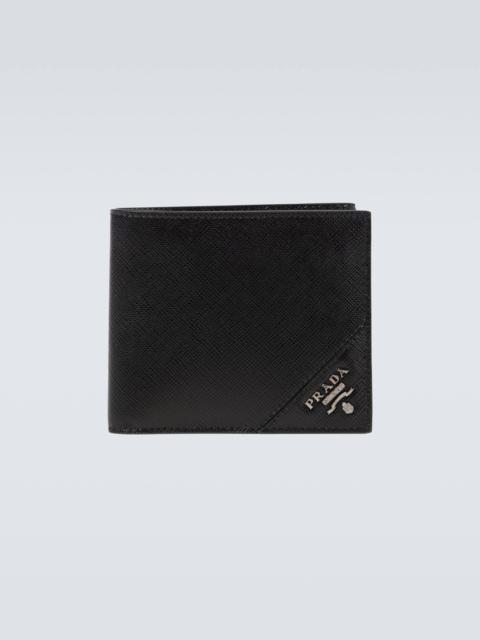Prada Saffiano leather billfold wallet
