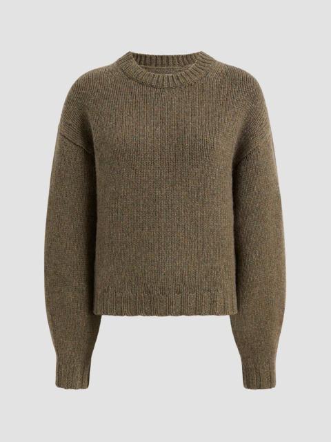 KHAITE Women's Gemma Crewneck Cashmere Sweater - Artichoke