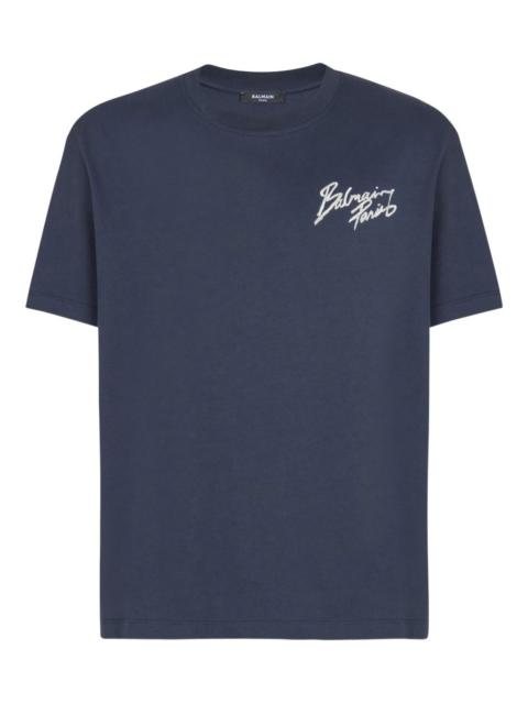 Balmain printed cotton T-shirt