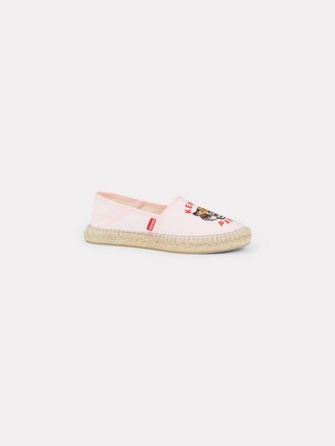 KENZO 'KENZO Lucky Tiger' embroidered canvas espadrilles