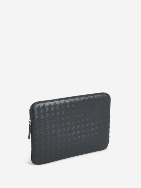 INTRECCIATO LEATHER DOCUMENT HOLDER