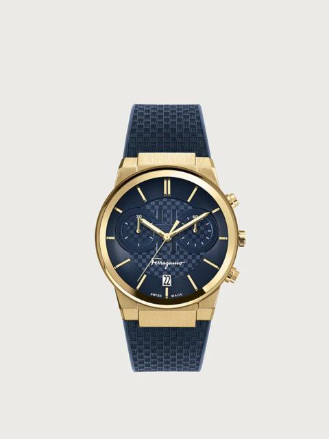 FERRAGAMO FERRAGAMO SAPPHIRE CHRONO WATCH