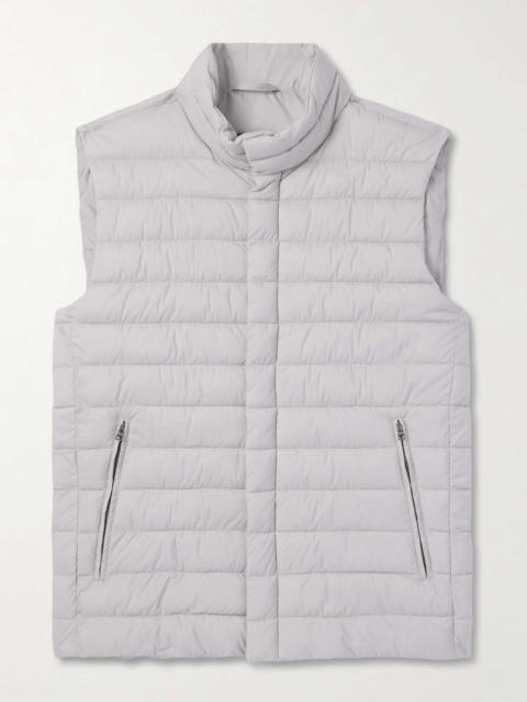 Herno Lo Smanicato Slim-Fit Padded Quilted Nylon Gilet
