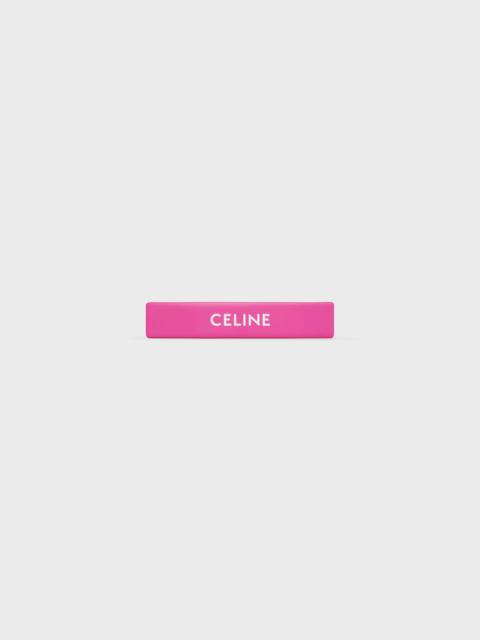 CELINE Celine Monochroms Hair Clip in Acetate and Steel
