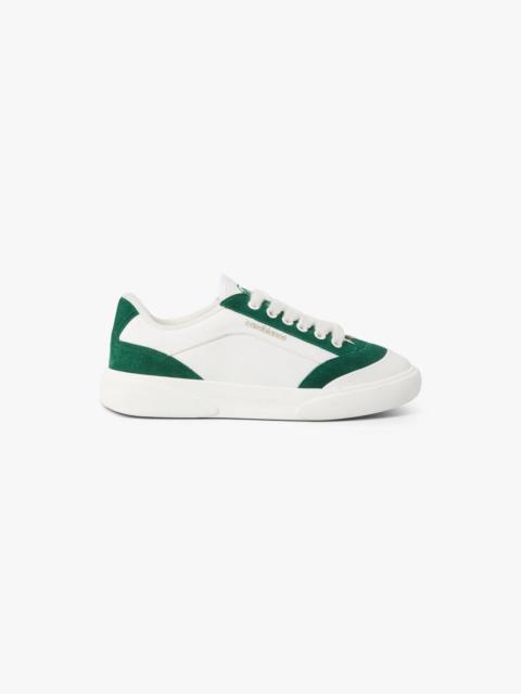 CASABLANCA Men's White & Green Del Mar Sneaker | Casablanca Paris