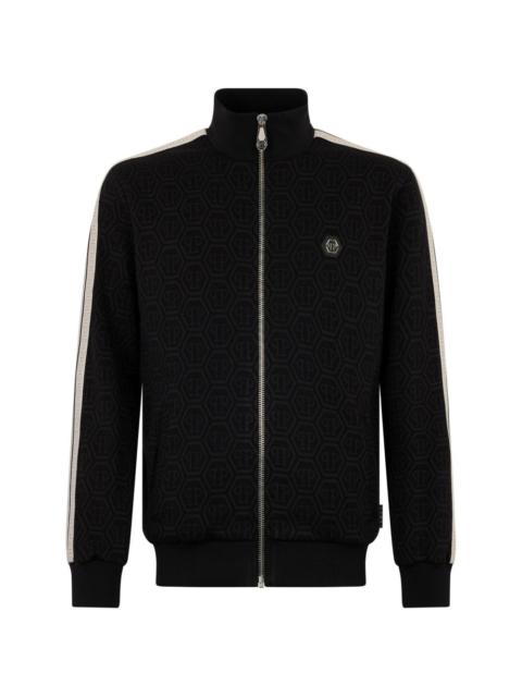 PHILIPP PLEIN zip-up sports jacket