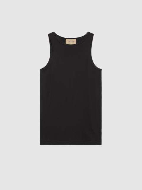 GUCCI Technical jersey tank top