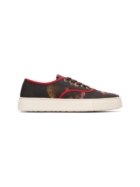 Vivienne Westwood Black & Red Trucker Sneakers