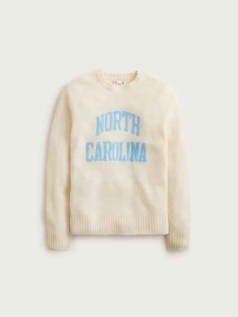 J.CREW '47 X J.Crew brushed wool North Carolina sweater