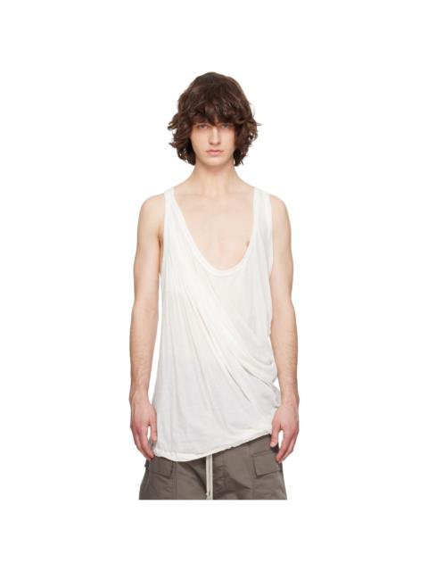 Rick Owens Off-White Temple Pony Tank Top