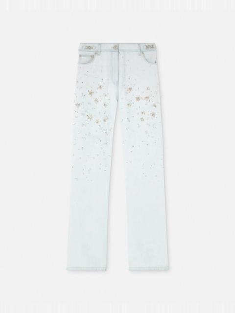 Embellished Boyfriend Jeans