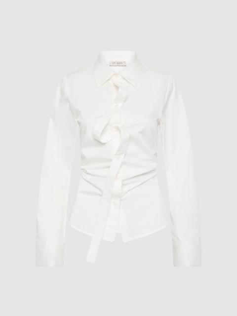 ST. AGNI Deconstructed  Shirt - White