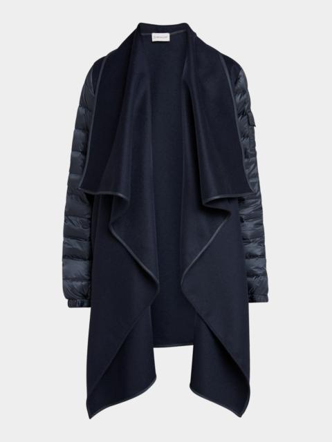 Moncler Wool-Blend Cape