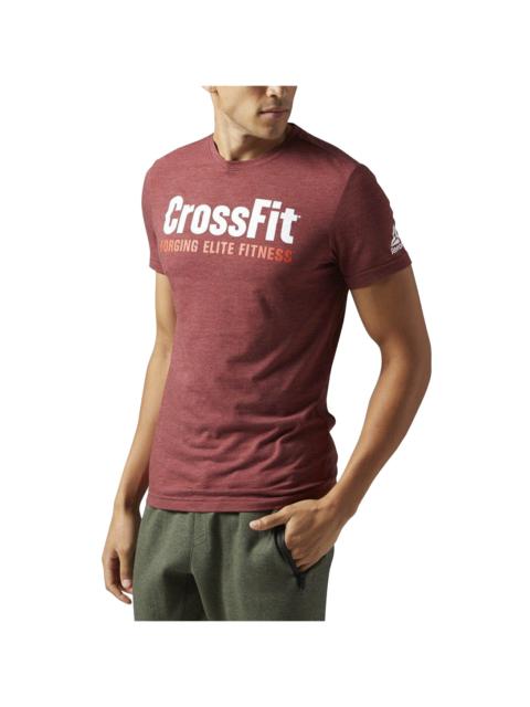 Reebok Crossfit Forging Elite Fitness Tee "Burgundy" BJ9335