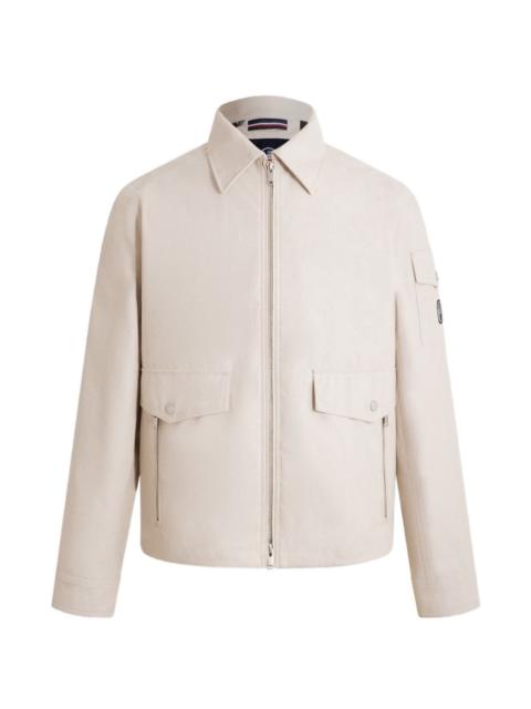 Fusalp Fralis Chambray patch-pockets bomber jacket