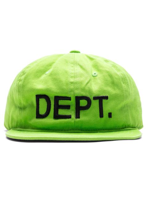 GALLERY DEPT. Logo Hat Fluorescent Green