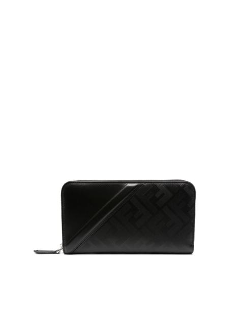 FENDI FF-motif leather wallet