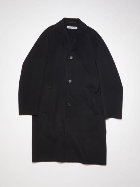 Single-breasted coat - Black
