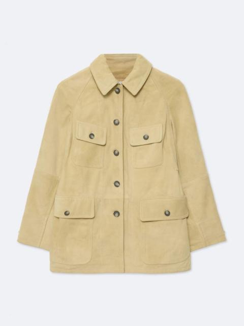 ALLSAINTS ROIYA SUEDE HUNTING JACKET