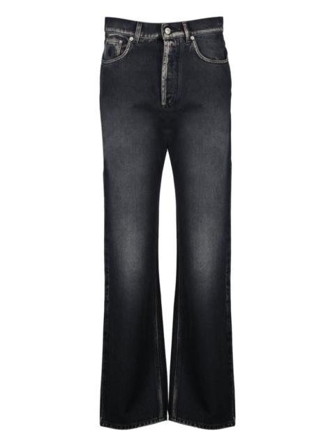 Moschino faded five-pockets jeans