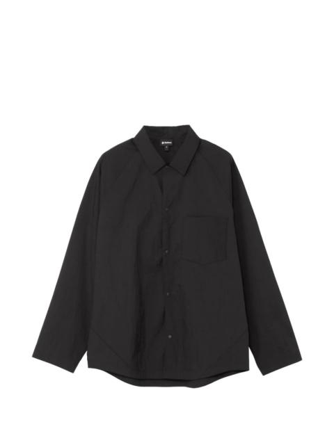 Goldwin sheer raglan-sleeve shirt