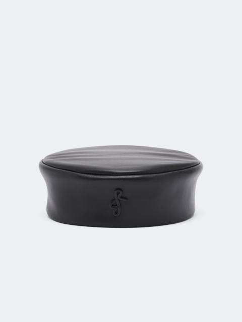 RUSLAN BAGINSKIY Logo leather hat
