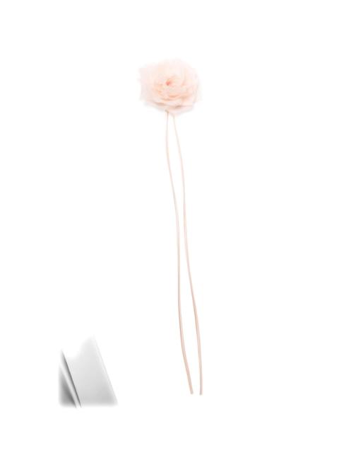 Max Mara Max Mara Mxario Floral-appliqué Brooch
