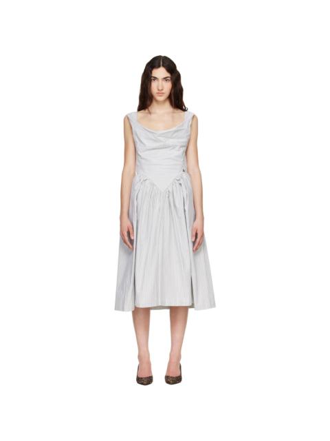 Vivienne Westwood Gray Sunday Midi Dress