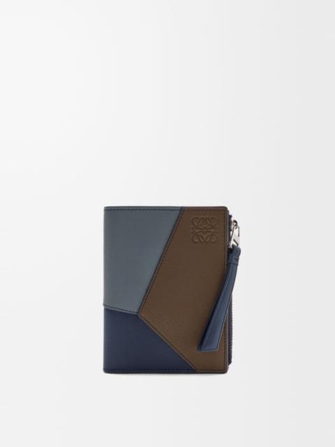 Loewe Puzzle slim compact wallet in classic calfskin