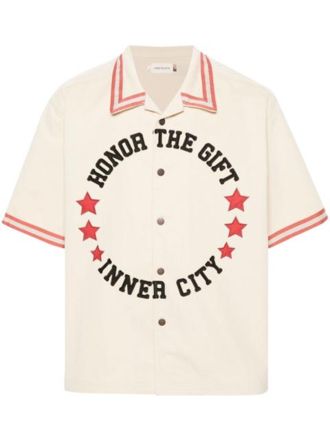 HONOR THE GIFT Tradition logo-embroidered shirt