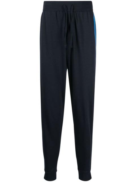 BOSS Authentic logo-tape track pants