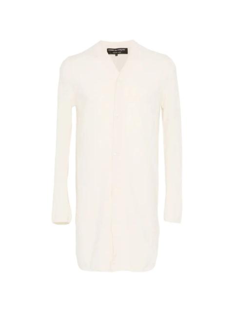 Comme des Garçons Homme Plus longline button-up cardigan