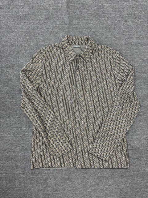 Dior Dior All-Over Logo Long Sleeve Shirt