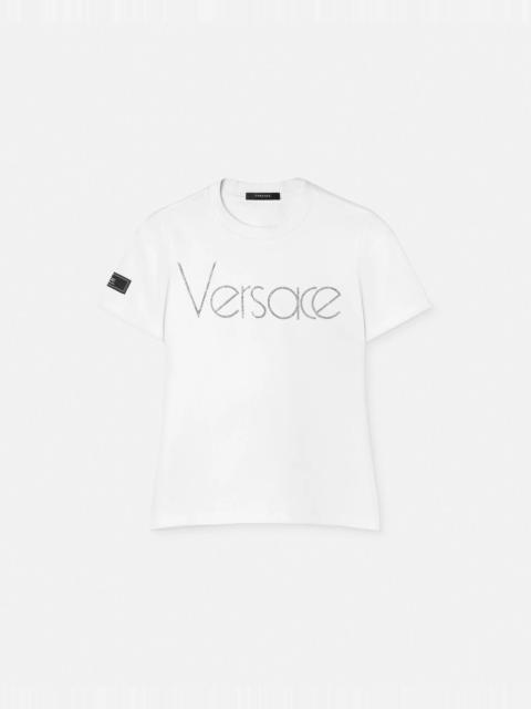 VERSACE Crystal 1978 Re-Edition Logo T-Shirt