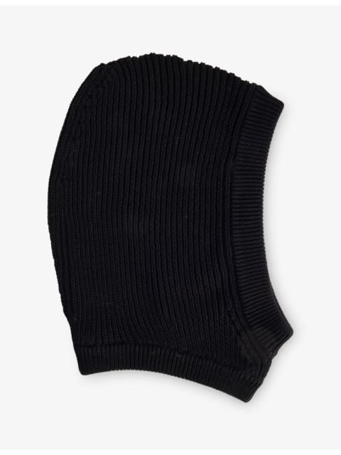 Rick Owens Knitted Cotton Hood