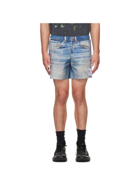 SATISFY Blue PeaceShell 5" Unlined Shorts