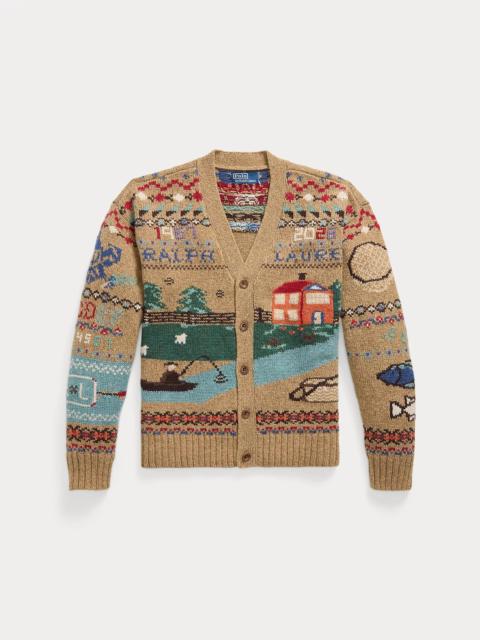 Polo Ralph Lauren Relaxed Fit Scenic Wool Cardigan