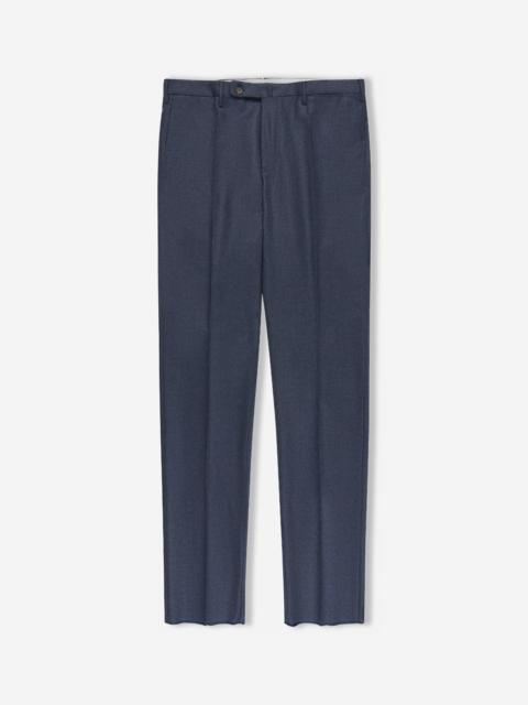 SLOWEAR Regular fit wool flannel trousers