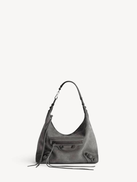 Women's Le City Hobo Bag Small in Storm Grey