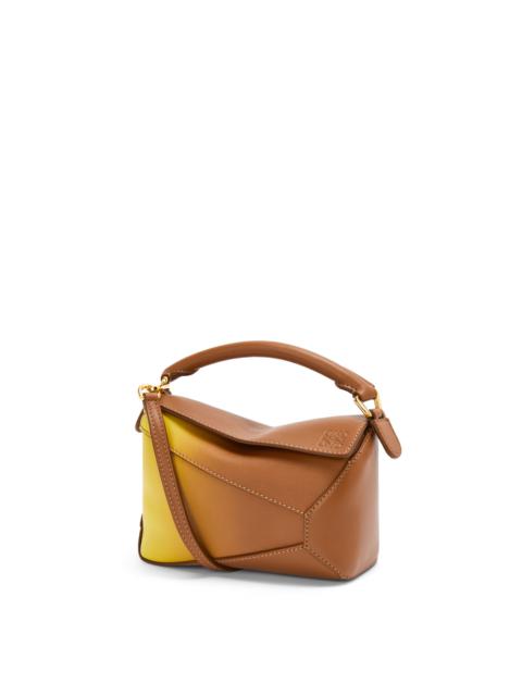 Loewe Mini Puzzle Edge bag in degrade nappa calfskin