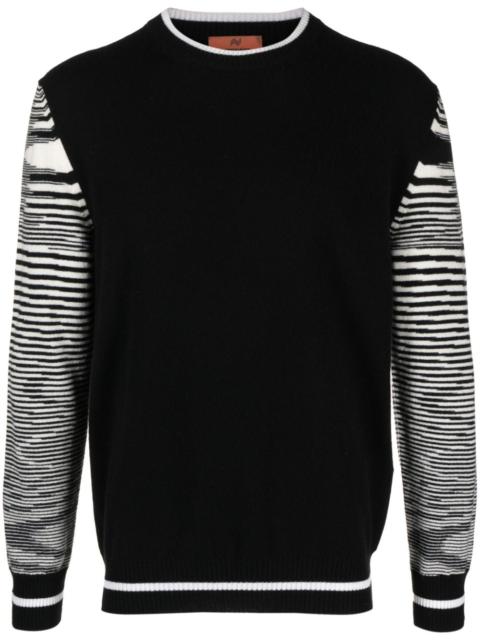 crew-neck cashmere jumper