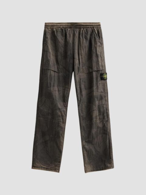 Stone Island Men's Camouflage Nylon Pants - Biscuit
