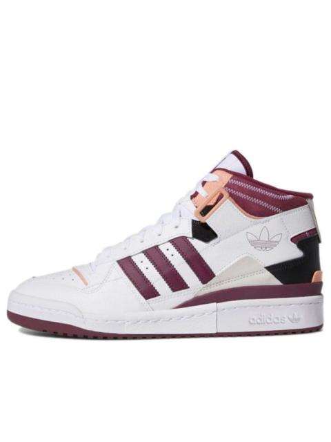 adidas 아이다스 포럼 전시 Mid 'White Victory Crimson' H01920