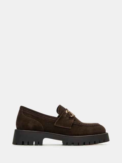 STEVE MADDEN LANDO BROWN SUEDE