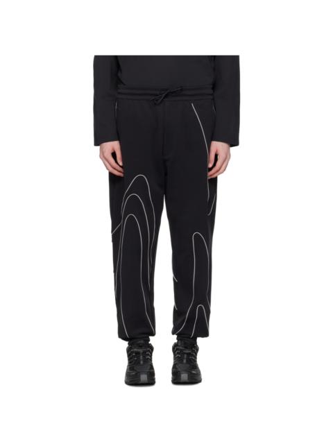 Y-3 Black Piped Track Pants