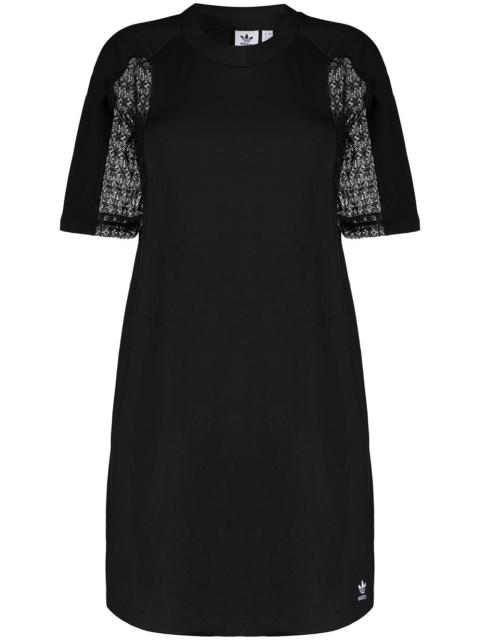adidas lace insert T-shirt dress