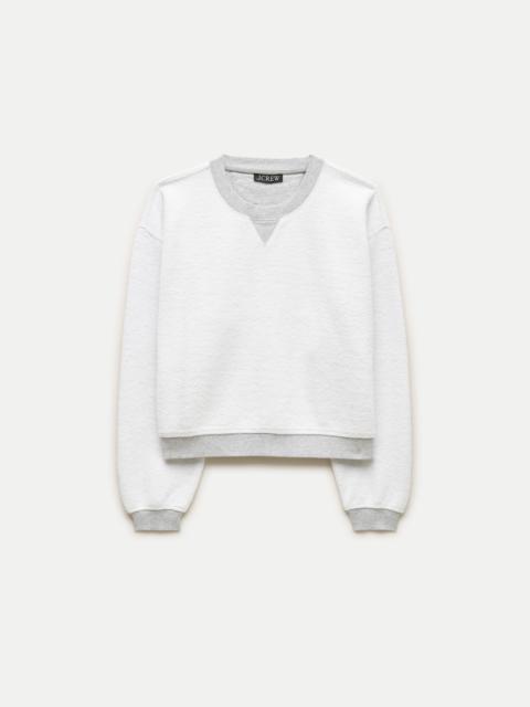 J.CREW Vintage fleece inside-out crewneck sweatshirt