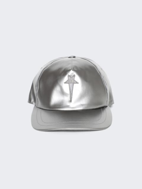 Rick Owens X Champion Baseball Cap Silver