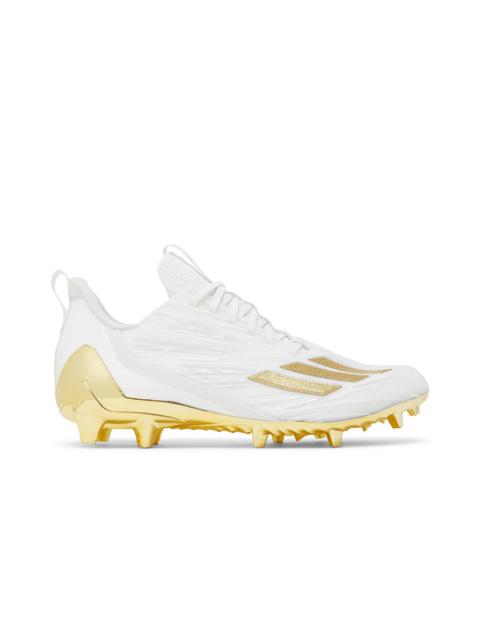 Adizero Cleats 'White Gold Metallic'